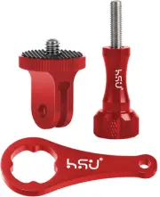 HSU Aluminum Camera Tripod Mount Adapter, 1/4"- 20 Camera Mount with Aluminum Th