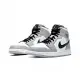 Air Jordan 1 Mid Light Smoke Grey 煙灰 黑勾 高筒鞋 554724-092 US9 煙灰