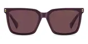 Polaroid PLD D556/C with Clip-on 0T7 Men's Glasses Purple Size 54 - Private Health Rebate - Blue Light Block Available