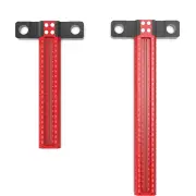 T Ruler Woodworking Scriber 200/300cm Parallel/Vertical Line Drawing Tool with T-Shaped HoleMarking Ruler