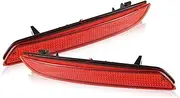 Car Tail Rear Bumper Reflector Light Lamp Stop Fog Brake Light for Jazz for FIT for CRZ for CRV for Insight Hybrid for Acura for TSX (Color : 2)