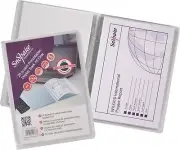 Snopake A5 Presentation Display Book 20 Pockets Clear [Pack of 1] Ref 11941
