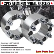 2PCS 75MM ALUMINUM WHEEL SPACERS FOR TOYOTA LAND CRUISER 6X139.7 12X1.5 CB=108MM (for: Toyota)