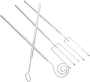 ULTECHNOVO 4pcs Fondue Fork Set Ergonomic Chocolate Dipping Tools for Cheese Chocolate and Hot Pot Easy to Clean Kitchen Necessity