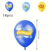 NEW! 18 pieces German, OKTOBERFEST,Garden Beer Festival Themed Decor, Ballons