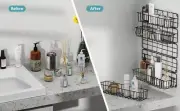 Kitchen Spice Shelf Rack. Bathroom Toiletries Shelf Rack