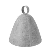 Sauna anti Heat Sauna Hat Thicken Wool Felt Shower Cap Hair Turban Quickly Towel