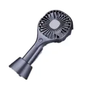 Jr-Cy260 Usb Charging Handheld Mini Desktop Electric Fan(Black)