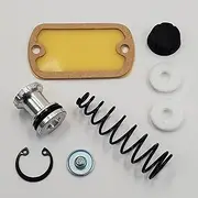 Front Brake Master Cylinder Rebuild Kit w/Cover Gasket, Spring, Plunger/Piston, Rubber Cap & Felt Washers for 1972-1981 Harley Big Twin FL/FX & 1973-1981 Sportster XL Replaces HD# 45063-72