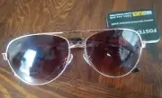 Foster Grant Aviator MaxBlock Sunglasses Tortoise Print Frames 100% UVA-UVB