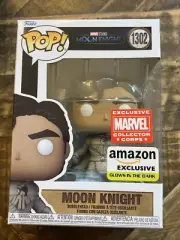 Funko Pop! Vinyl: Moon Knight GLOW - Amazon Exclusive Collector Corps #1302