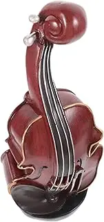 ERINGOGO Vintage Violin Ornament Decorative Musical Instrument Model for Home Office and Cafe Decor Unique Retro Piggy Bank and Adornment Music Lovers