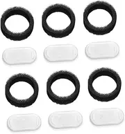Totority 6 Sets Kitten Water Fountain Filters Pet Water Dispenser Filter Cat Drinking Waterer Filtration System Replacement Filter