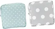 EXQUIMEUBLE Bags for Women Sanitary Napkin Pad Bags Pockets for Teen Periods Reusable Oxford Cloth