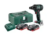 Metabo SSW18LTX300BL40K - 18V Brushless 300Nm 1/2" Impact Wrench Kit (2 x 4.0Ah)