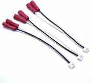 1007 22AWG 150mm PH2.0 to 187 Terminal Block for TV Wire Harness