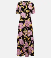 [La DoubleJ] La DoubleJ Angelica floral maxi dress UK 8 multicoloured