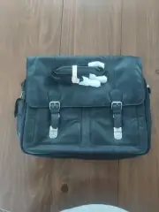 WILSON LEATHER COMPUTER BAG WITH STRAP