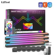 Smart WiFi Splicing Wall Light RGBIC Wall DIY Decorative Ambiance LED Night Ligh