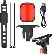 Bike Tail Light | Rear Lamp for Night Cycling,Multifunctional Safety Warning Back Lights for Mountain and Road Night Riding