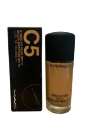 MAC Studio Fix Fluid Foundation SPF15 - C5- 1.0 Fl Oz, New In Box
