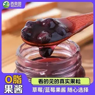 【大喜】西奧圖 藍莓醬無添加脂肪果糖粒草莓芒果無糖脂醬專用面包代餐伴侶