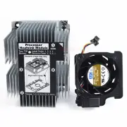 New Lenovo Thinksystem SR590 Heatsink 01KP655 & Fan 01KR062 With Cage