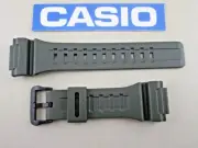 Genuine Casio Tough Solar AQ-S810W AQS810W dark green resin watch band 10410730