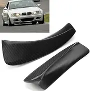 Car Racing Carbon Fiber Front Splitter Bumper Lip Spoiler for BMW E46 M3 1999-2006