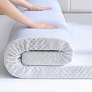 SINWEEK 3 Inch Gel Memory Foam Mattress Topper King Size, Mattress Pad for Body Pressure Relief, Cooling Bed Topper with Breathable Soft Cover, CertiPUR-US Certified, Firm Version