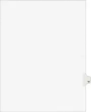 Individual Legal Exhibit Avery(R) Style Dividers 19 Side Tab 8.5x11in 25 Sets/PK