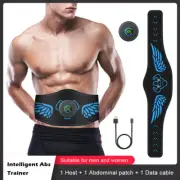 EMS Abs Abdonimal Trainer for Men Women Abs Muscle Stimulator Belly Home Fitness