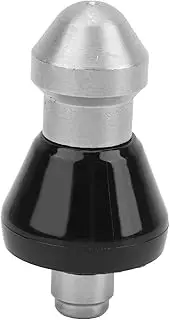 Hose Connector Pressure Washer Sewer Jet Nozzle, Quick Connector Drain Cleaning Water Pipe Dredging Nozzle, 1/4 Inch Drain Outlet Thread(Middle Head)