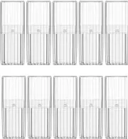 Cotton Swab Holder Mini Dental Floss Storage Box, 8Pcs Mini Floss Qtip Travel Case Flosser Cotton Swab Holder,Floss Dispenser Floss Pick Case Creative Cotton Swab Storage Box,Floss Qtip Travel Case