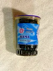 VINTAGE SEALED BAMA GRAPE JELLY JAR - SNOW WHITE/SLEEPY - 10 oz FULL