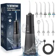 Water Flosser, Cordless Water Dental Flosser, Waterproof, Portable, Rechargeable