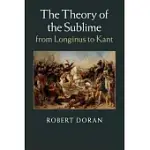 THE THEORY OF THE SUBLIME FROM LONGINUS TO KANT