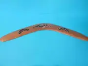 New Australian Aboriginal Handcrafted Boomerang by Wungella Artifacts 16" Rare