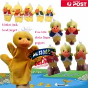 Five Little Ducks Hand Finger Puppets Story Telling Nursery Fairy Tale Kids AUS