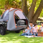 CostwayTruck Bed Tent for 5.5'-5.8' Bed with Carry Bag