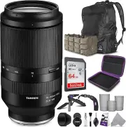 NEW Tamron 70-180mm F/2.8 Di III VC VXD Lens -Sony E Accessory & Travel Bundle