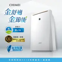 在飛比找Viva TV優惠-CHIMEI RH-06E0RM 6L時尚美型節能除濕機