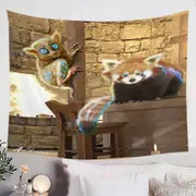Adorable Fictional Creatures for Kids Tapestry