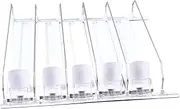 Drink Organizer for Fridge, Drink Organizer for Fridge Pantry,Spring Loaded Soda Can Drink Organizer for Refrigerator, Adjustable Push Rod Slide for Beer Beverages 38cm (Blanc)