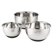 Baccarat Prepare Set of 3 Mixing Bowls with Lids