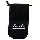 Douche - Novelty Gift Double Mitt Oven Gloves Double Kitchen Chef BBQ Mitts