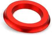 IEDZCUMC Ninja Motorcycle Ignition Switch Cover Ring CNC Accessories Compatible with Kawasaki Ninja 250 300 400 2013 2014 2015 2016 2017 2018 2019(Red)