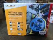 Cobra 5/16 in. x 50 ft. Cable Drum Drain Cleaning Machine - BC260C