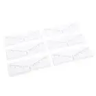 100 Sheets Disposable Eyebrow Ruler Stencils Stickers For Symmetrical Shapin BX5