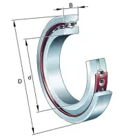 HS7001ETP4SUL 12x28x8mm FAG Precision Angular Contact Spindle Bearing